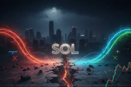 Sudden dip in solana