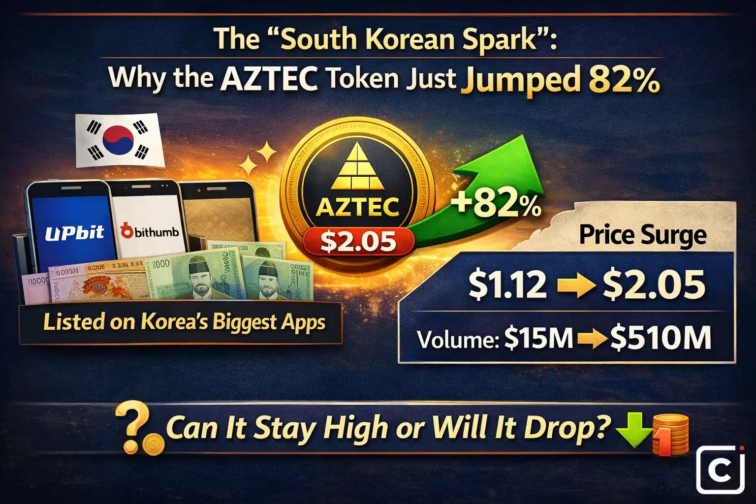 AZTEC South Korea Ethereum Upbit