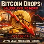 Bitcoin price drops amid Israel and US global tension