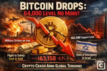 Bitcoin price drops amid Israel and US global tension