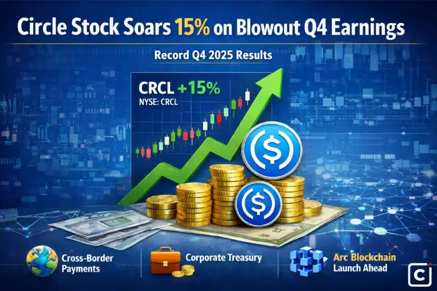 circle (crcl) stock soars