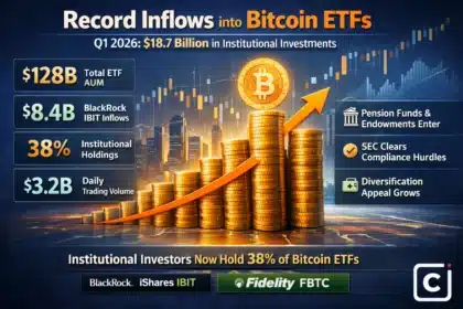 Bitcoin ETFs Just Had Their Best Quarter Ever. Here Is What $18.7 Billion in Institutional Inflows Actually Means.