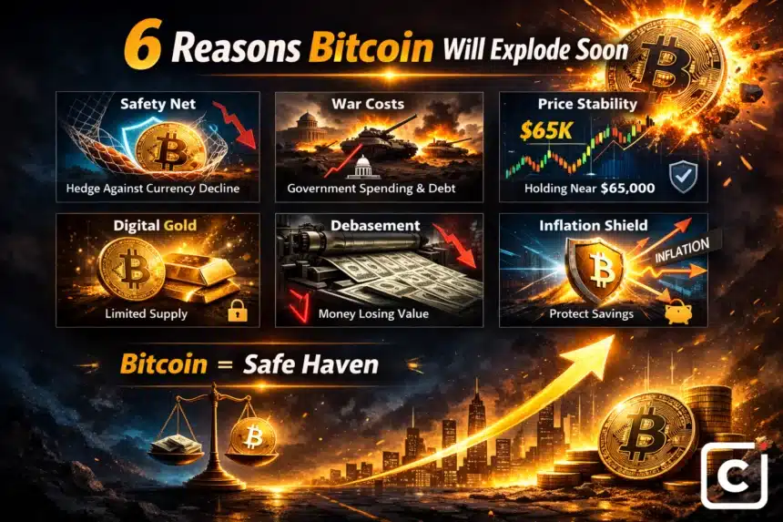 Bitcoin will explode soon