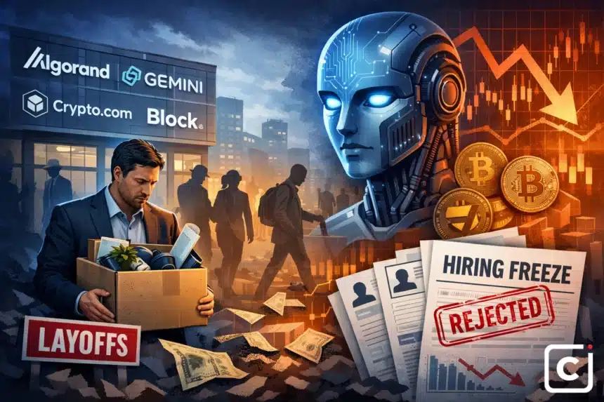 Crypto Firms Laid Off 450 People in Weeks and Blamed AI. The Real Reason Is More Complicated.