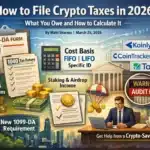 How to File Crypto Taxes in 2026: What You Owe and How to Calculate It