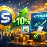 Sky jumps 10% after governance win