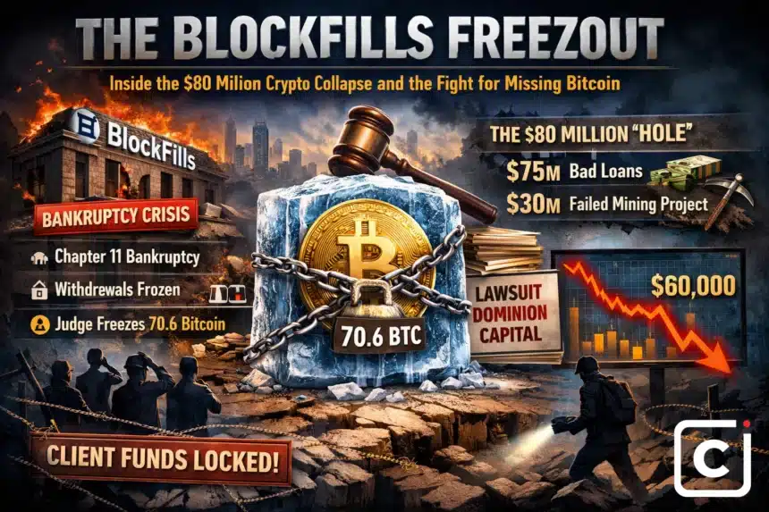 The BlockFills Freezout: Inside the $80 Million Crypto Collapse and the Fight for Missing Bitcoin