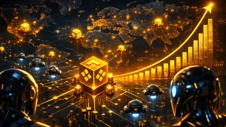 On-Chain AI Agent Deployments Surged 36,000% in Q1 2026. BNB Chain Is Now Winning.