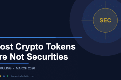 SEC ruling that most crypto tokens are not securities, March 2026