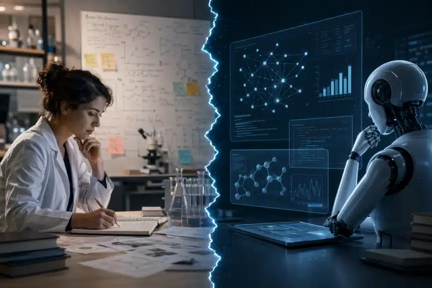 Nature Study Finds Human Scientists Still Outperform the Best AI Agents on Complex Research