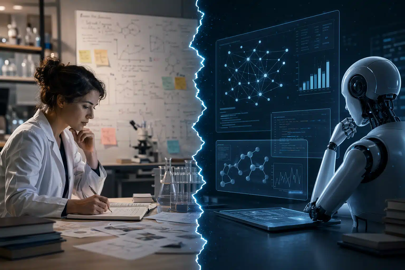 Nature Study Finds Human Scientists Still Outperform the Best AI Agents on Complex Research