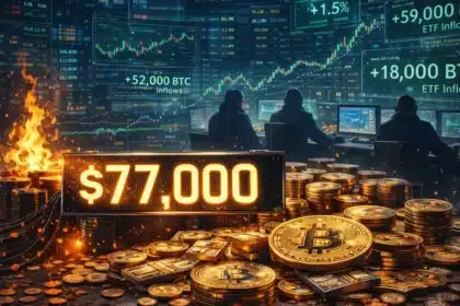 Bitcoin 77000 Who Is Buying the Dip ETF Inflows April 2026 | The Central Bulletin