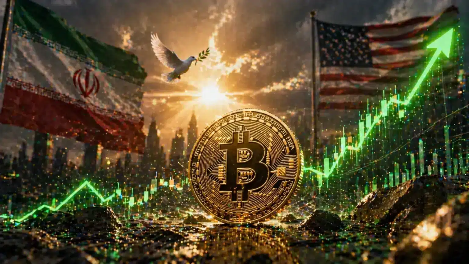 Bitcoin at $77,500 After the Iran Ceasefire Extension. What the Rally Is Actually Telling You. | The Central Bulletin