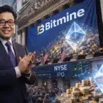 Tom Lee’s Bitmine Lists on NYSE With 4.8 Million ETH. That Is Nearly 4% of All Ethereum.