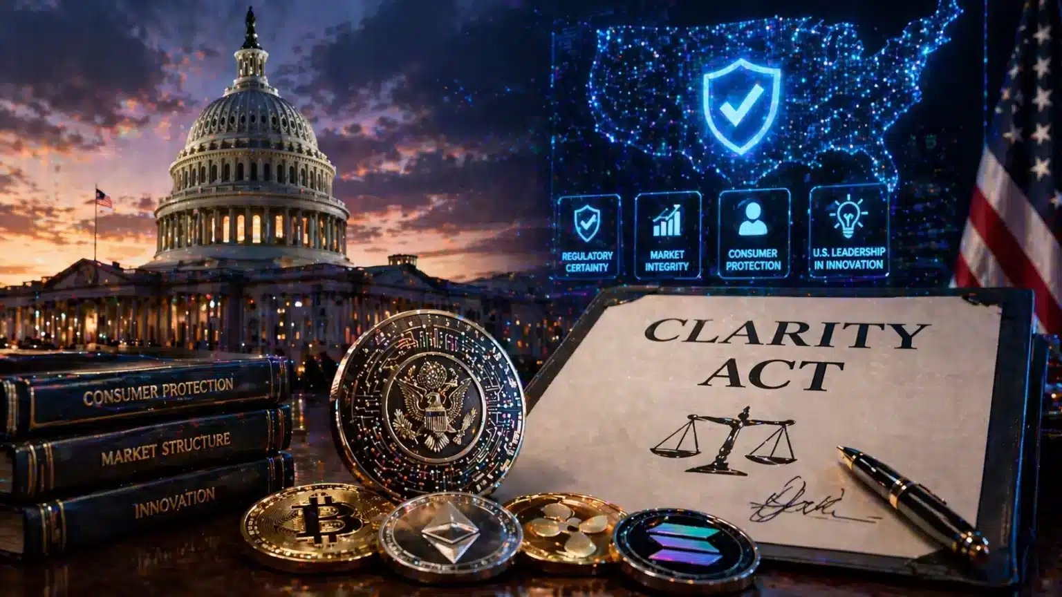 CLARITY Act Crypto Regulation Trump Spring 2026 | The Central Bulletin