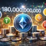 Ethereum Stablecoin Supply Hits $180 Billion All Time High