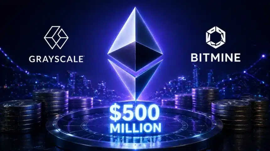 Grayscale and Bitmine Staked $500 Million in ETH in a Single Day | The Central Bulletin