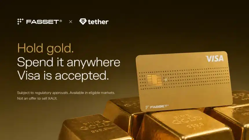 Tether and Fasset Launched the World's First Gold-Backed Visa Card. Here Is How It Works. | The Central Bulletin