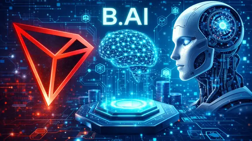 TRON Launches B.AI: Blockchain Infrastructure for AI Agent Payments and Identity