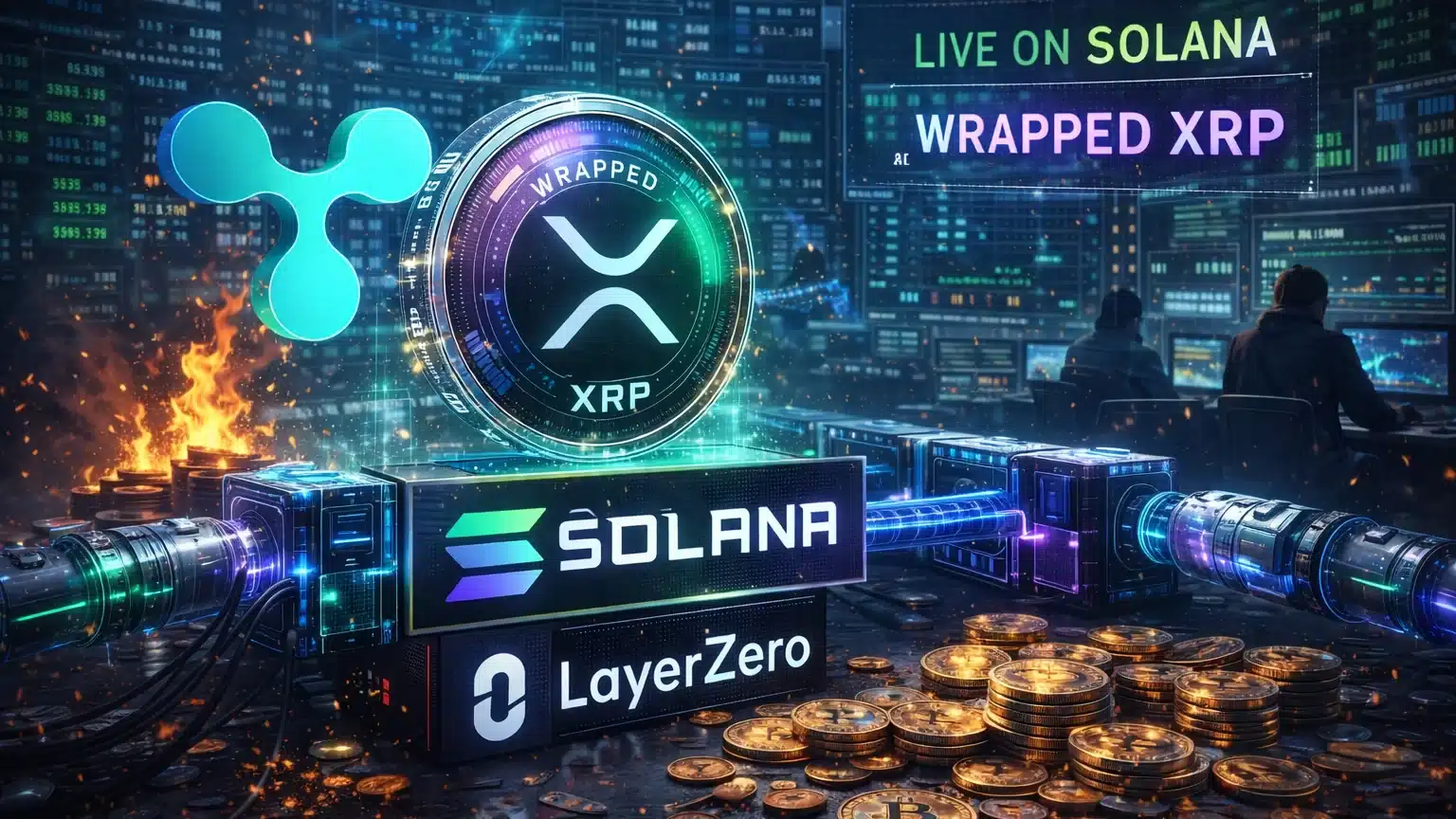 Wrapped XRP Solana LayerZero Ripple CEO Demand Signal April 2026 | The Central Bulletin