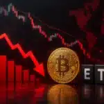 The outflow from bitcoin ETFs may be a sign of investors becoming more cautious in their investment approach.