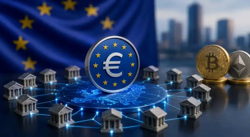 The Pan European stablecoin effort has expanded to include 37 lenders, marking a significant push against U.S. dollar dominance in the region.