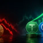 Traders once again prefer dollars over bitcoin, as evident from the rising dominance of USDT and USDC in the market.