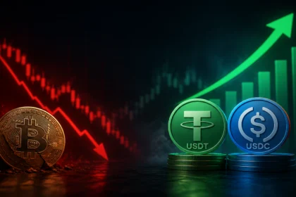 Traders once again prefer dollars over bitcoin, as evident from the rising dominance of USDT and USDC in the market.
