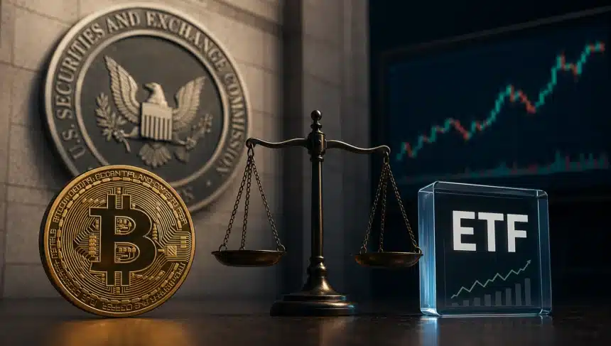 The Securities and Exchange Commission (SEC) is seeking public comment on prediction market ETFs, with applications from Bitwise, Roundhill Investments, and GraniteShares currently under review.
