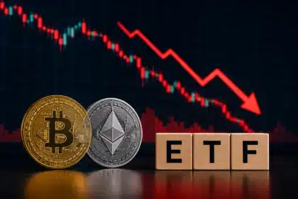 Bitcoin price has dropped 7% as stocks rally, with the S&P 500 and Nasdaq 100 index futures pushing higher.
