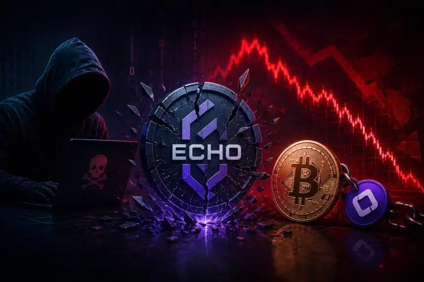 BTCFi protocol Echo has been Exploited, with hackers targeting the eBTC market on Monad, according to onchain analysts, as Bitcoin's price hovers around $76,562.00.