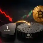 Bitcoin firm Nakamoto is planning a 1-for-40 stock split following a 99% price plunge, a move aimed at making its stock more attractive to investors.