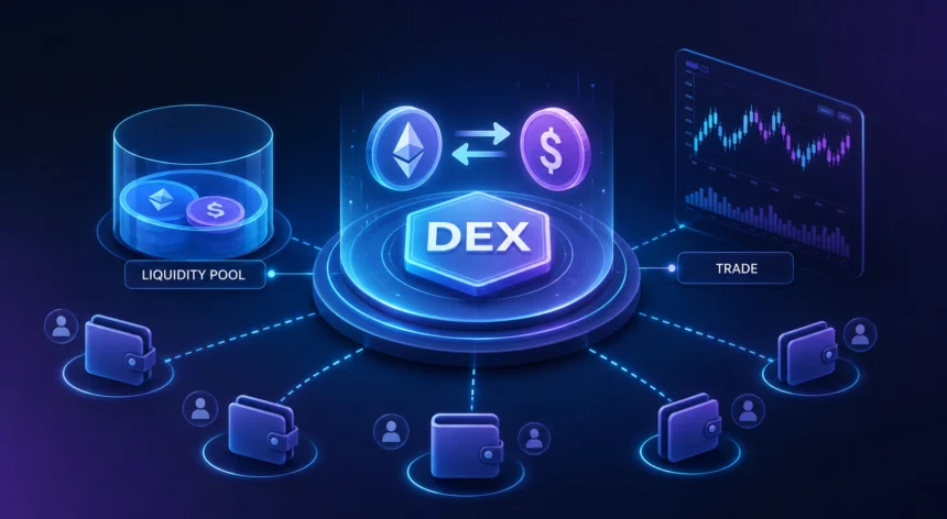 Uniswap, a popular decentralized exchange (DEX), processed over $1.2 trillion in trading volume in 2022, with its daily active users increasing by 50% in Q4 2022.