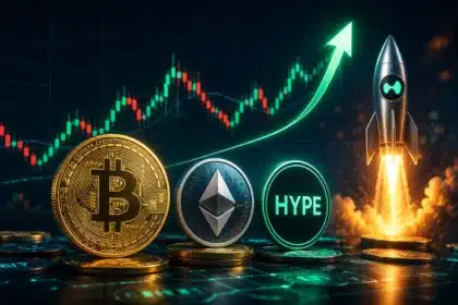 Bitcoin rebounded to $77,900, while ether traded near $2,130, as crypto markets steadied, with HYPE rising for a fifth straight day.