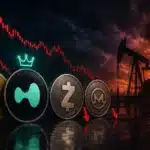 HYPE briefly surpassed Dogecoin in value, with Zcash and Monero declining 5% and 4% respectively, amidst US strikes on Iran and a surge in oil prices.