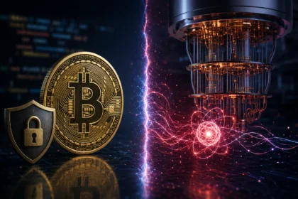 Bitcoin's Elliptic Curve Digital Signature Algorithm (ECDSA) is theoretically vulnerable to Shor's algorithm, requiring an estimated 2,500 to 3,000 logical qubits for a practical attack.