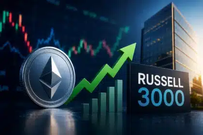 Bitmine's Tom Lee suggests the company may be included in the Russell 3000 index, potentially boosting stock prices.
