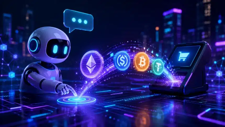ai agents crypto payment rails 2026