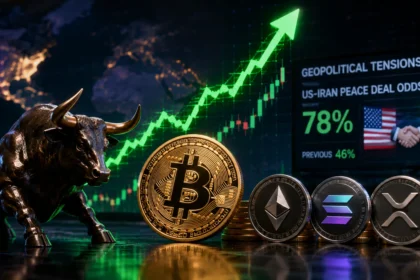 Bitcoin, crypto prices tick up as US-Iran peace deal odds climb
