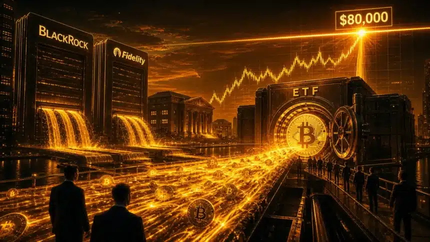 Bitcoin ETFs Pulled $629 Million in a Single Day as BTC Tests $78K | The Central Bulletin