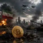 Bitcoin left behind in the geopolitical melee