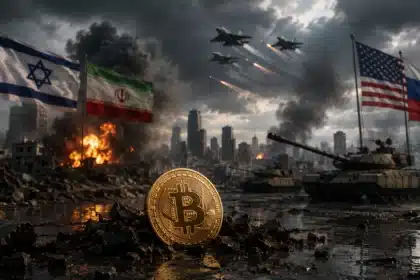 Bitcoin left behind in the geopolitical melee