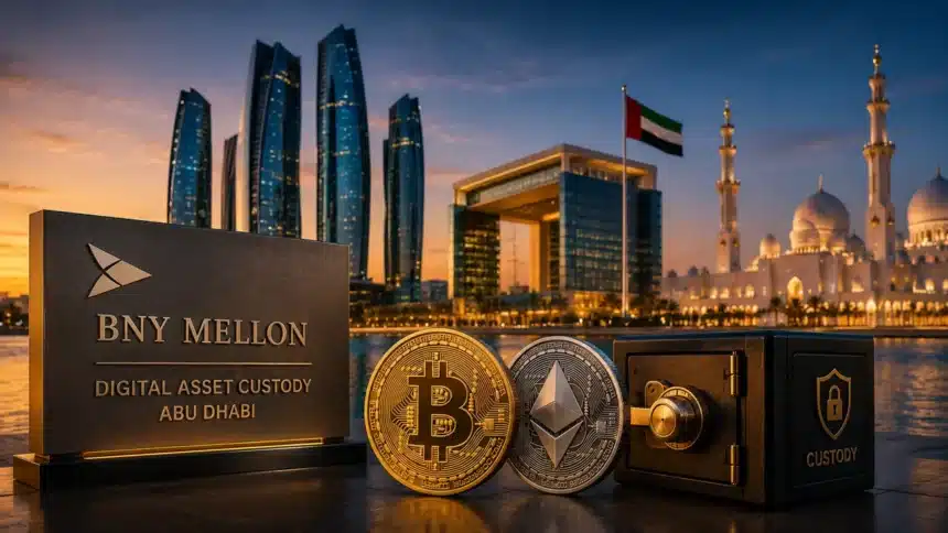 BNY Mellon Brings Bitcoin and Ethereum Custody to Abu Dhabi: What It Signals | The Central Bulletin