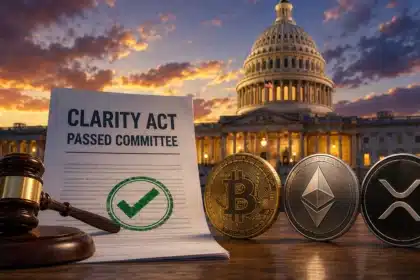 The CLARITY Act Just Passed Senate Committee. Here Is What It Means for Bitcoin, Ethereum, and XRP
