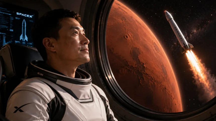 Crypto entrepreneur Chun Wang joins SpaceX mission to Mars