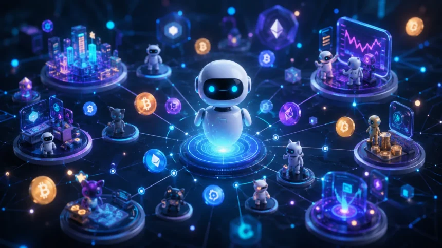 'Developed ecosystem' based on crypto has sprung up for AI agents: Report