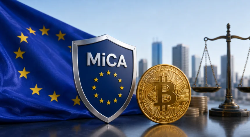 The EU MiCA regulation is set to be fully implemented in 2026, covering a wide range of crypto assets, including Bitcoin, with specific exemptions for decentralized assets like Bitcoin.