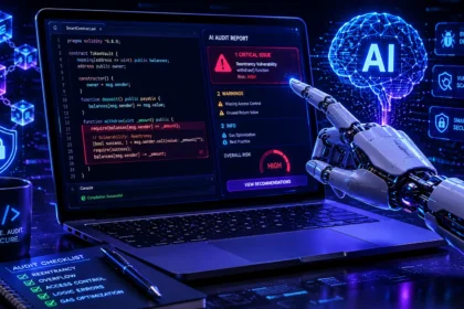 AI powered smart contract auditing and automated bug detection tools