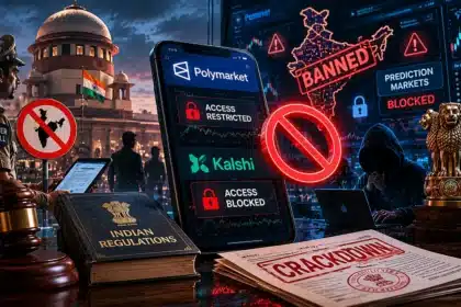India cracks down on prediction markets: Polymarket goes dark