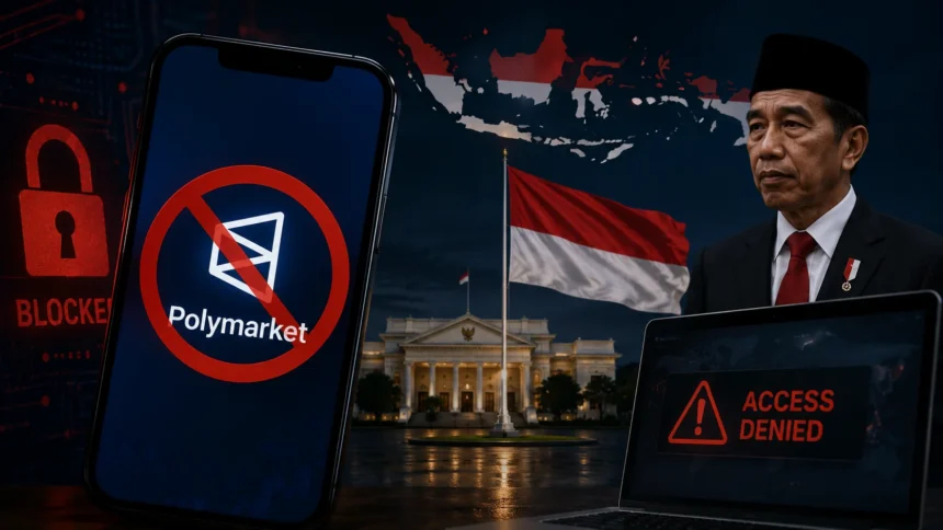 Indonesia blocks Polymarket after bets on president's exit